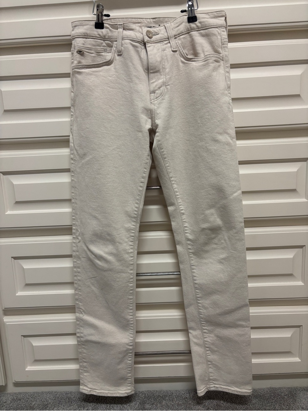 Mavi Men’s Jake Slim leg Jeans in Off-White